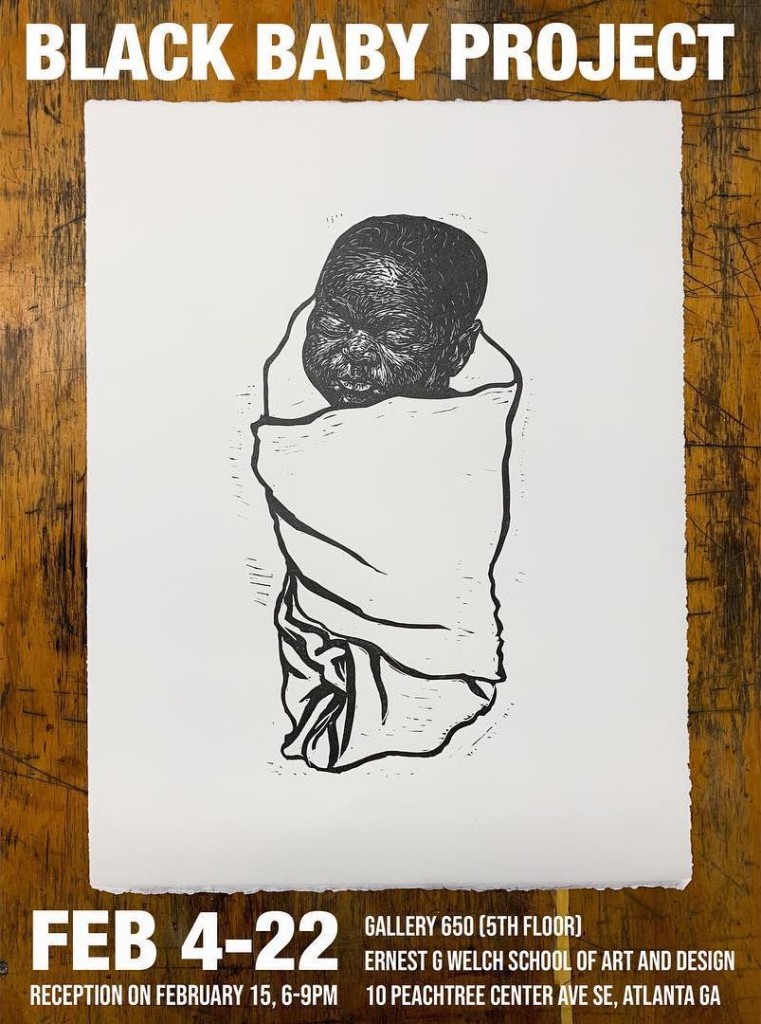 Jamaal Barber, Black Baby Project, Gallery 650, 2019