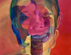 Melissa Huang, Brain Fog, Oil on panel, 24" x 18", 2020